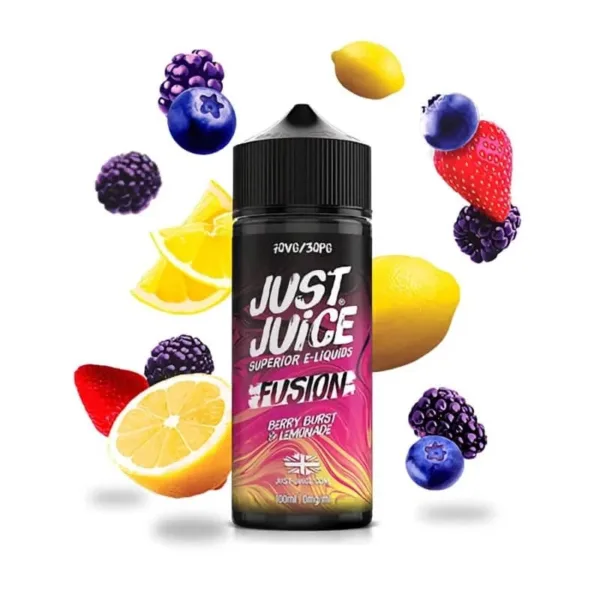 Just Juice Fusion Berry Burst & Lemonade 100ml