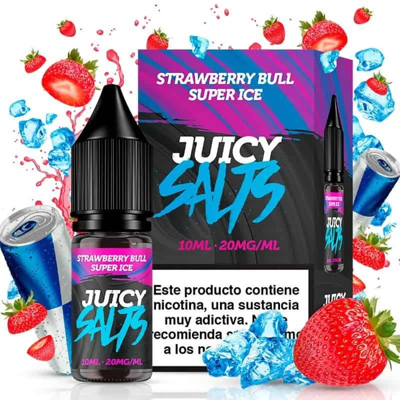 Juicy Salts Strawberry Bull Super Ice Juicy Salts Strawberry Bull Super Ice