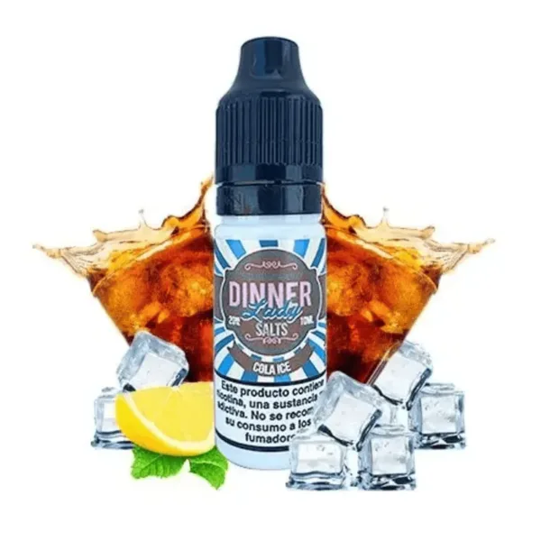 Sales de Nicotina Dinner Lady Cola Ice 10ml