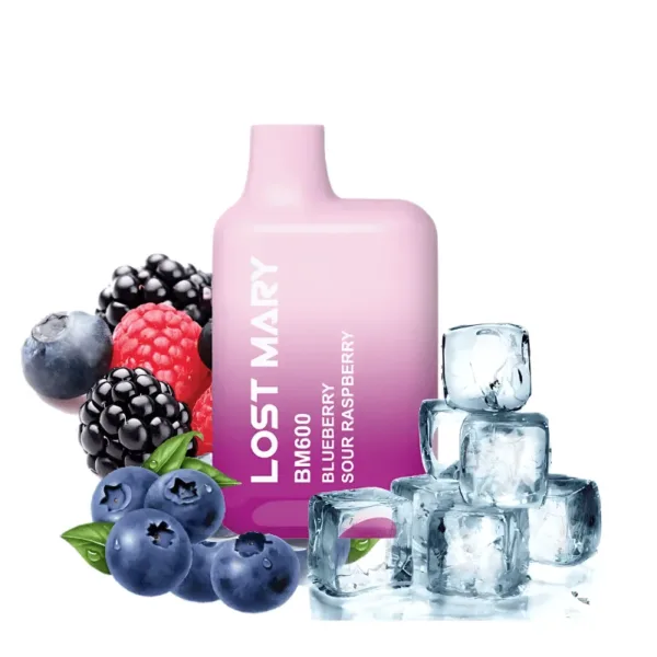 Lost Mary BM600 Blueberry Sour Raspberry 20mg