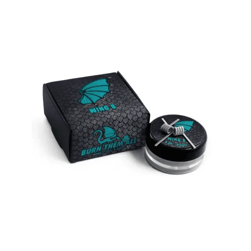 Burn Them All Coils Wing S Single Full N80 (0.20ohm) Burn Them All Coils Wing S Single Full N80 (0.20ohm)