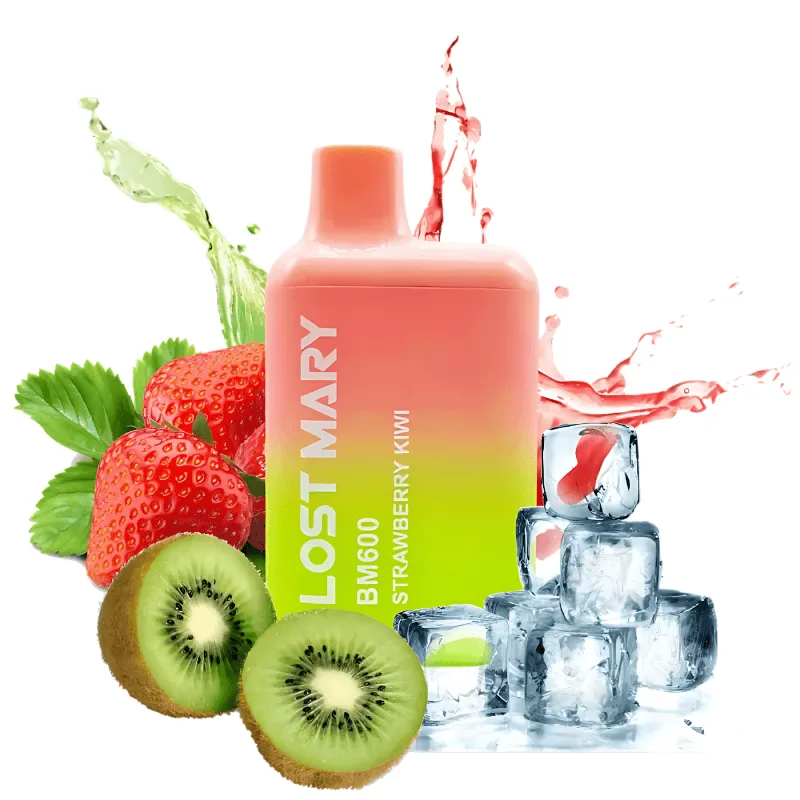 Lost Mary BM600 Strawberry Kiwi 20mg Lost Mary BM600 Strawberry Kiwi 20mg
