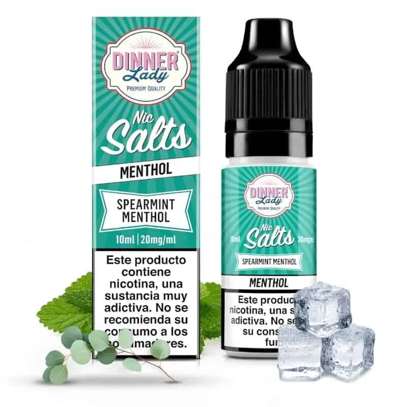 Dinner Lady Salt Spearmint Menthol Dinner Lady Salt Spearmint Menthol