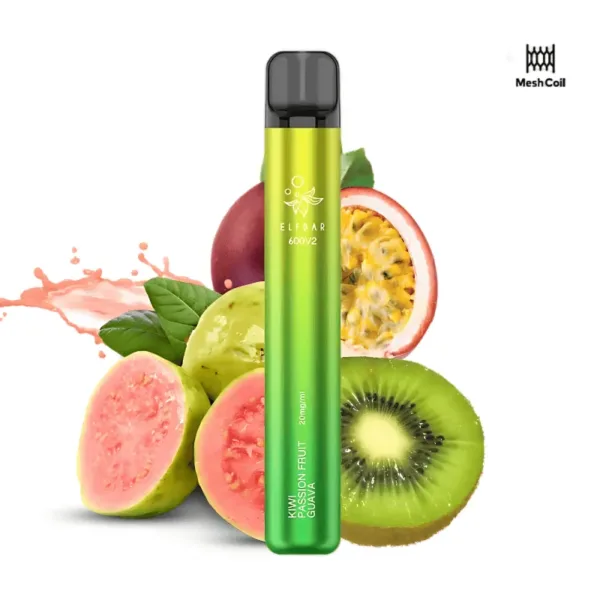 Elfbar 600 V2 Kiwi Passion Fruit Guava 20mg