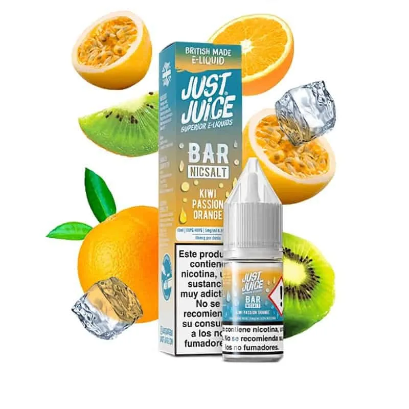 Just Juice Bar Salt Kiwi Passion Orange Just Juice Bar Salt Kiwi Passion Orange