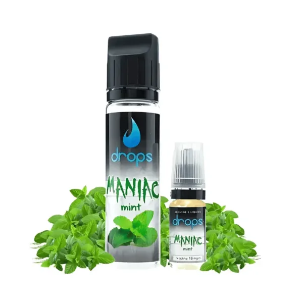 Drops Maniac Mint 50ml + 10ml 18mg