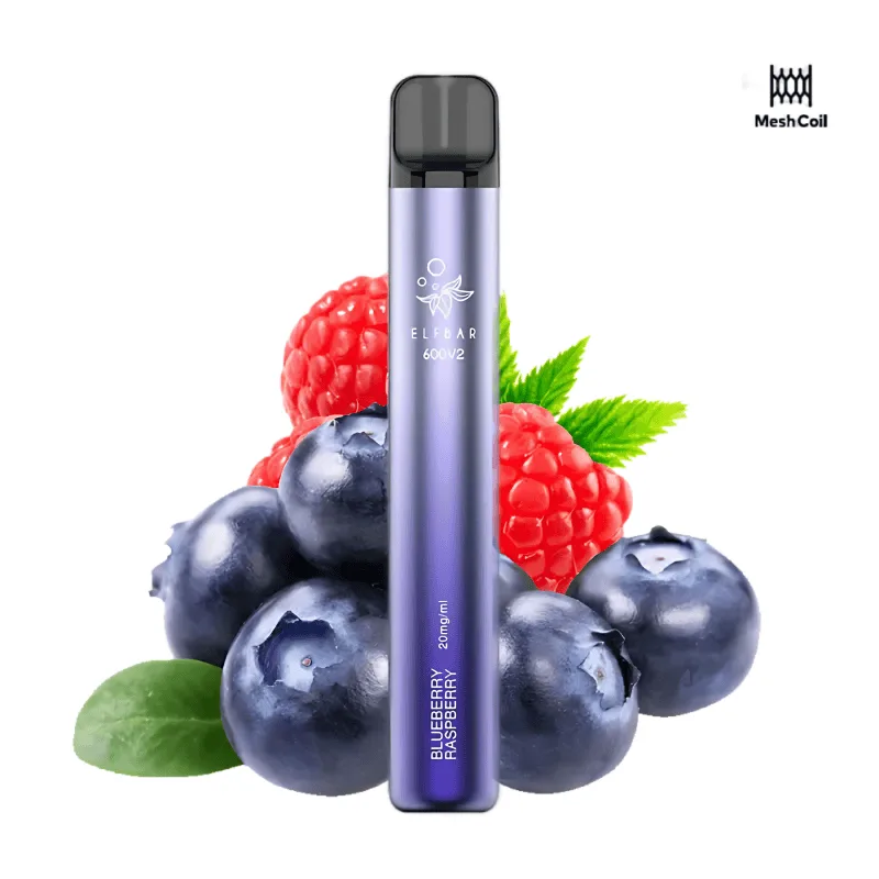Elf Bar 600 V2 Blueberry Raspberry 20mg