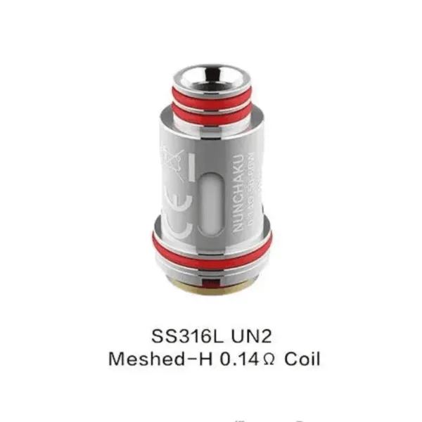 Uwell Resistencia SS316L Meshed H Nunchaku 2 (0.14ohm) (x1)
