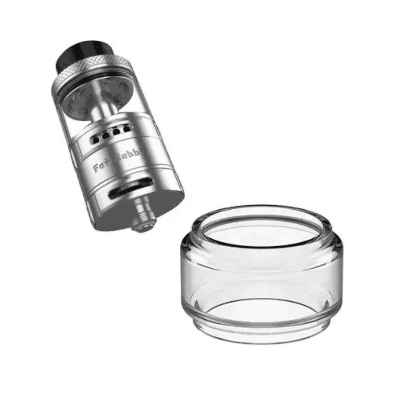 Hellvape Cristal Pyrex Fat Rabbit Solo RTA 5.5ml Hellvape Cristal Pyrex Fat Rabbit Solo RTA 5.5ml