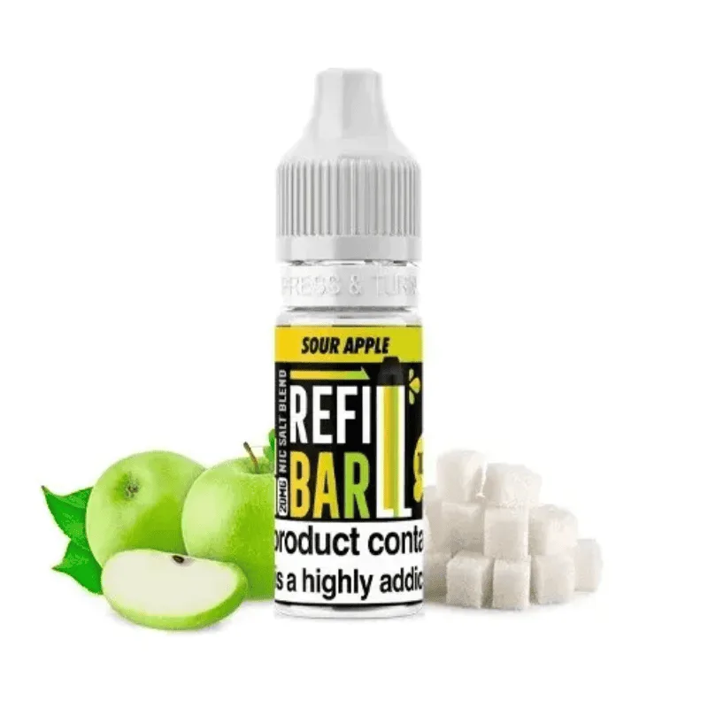 Refill Bar Sour Apple 10ml