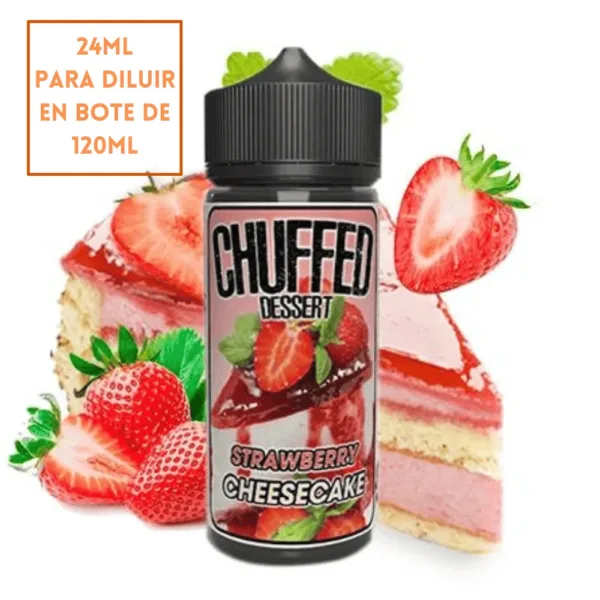 Aroma Chuffed Dessert Strawberry Cheesecake