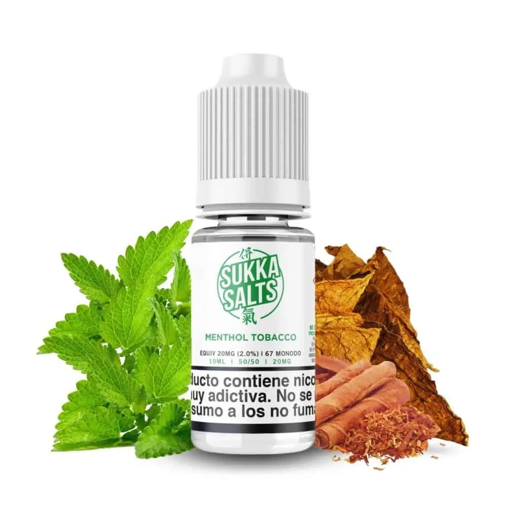 Sukka Salts Menthol Tobacco 10ml Sukka Salts Menthol Tobacco 10ml
