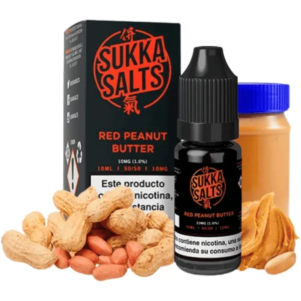 Sukka Black Salts Red Peanut Butter 10ml