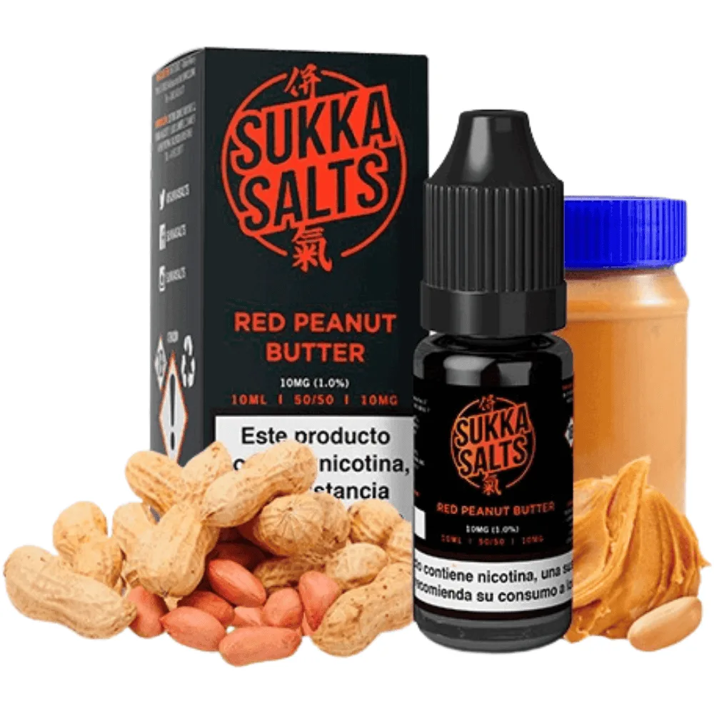 Sukka Black Salts Red Peanut Butter 10ml
