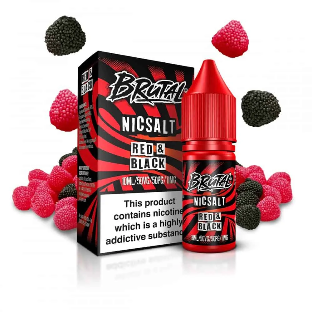 Just Juice Sales Brutal Red & Black 10ml