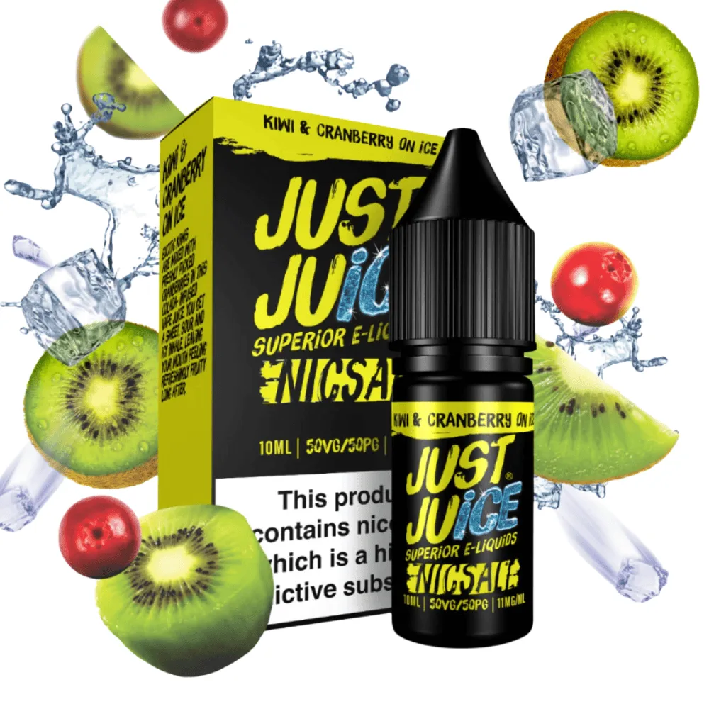 Just Juice Sales Kiwi y Cranberry On Ice 10ml Just Juice Sales Kiwi y Cranberry On Ice 10ml