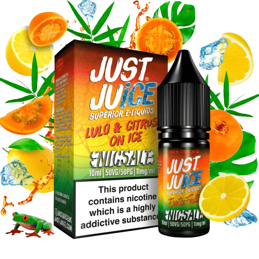 Just Juice Sales Exotic Fruits Lulo & Citrus 10ml Just Juice Sales Exotic Fruits Lulo & Citrus 10ml