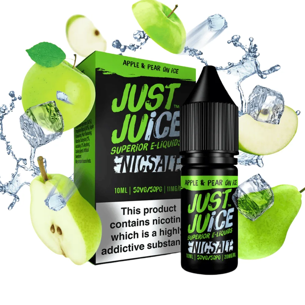 Just Juice Sales Apple & Pear on Ice 10ml Just Juice Sales Apple & Pear on Ice 10ml