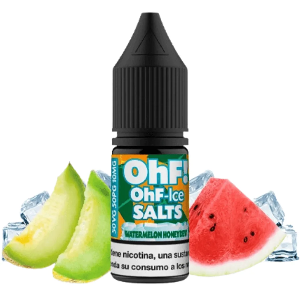 OHF Salts Watermelon Honeydew Ice 10ml OHF Salts Watermelon Honeydew Ice 10ml