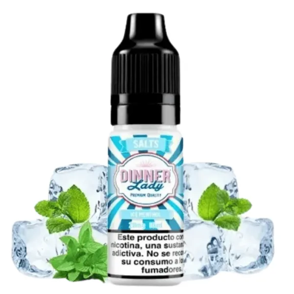 Sales de Nicotina Dinner Lady Ice Menthol 10ml
