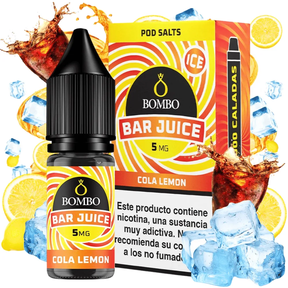 Bombo Salts Bar Juice Cola Lemon Ice 10ml