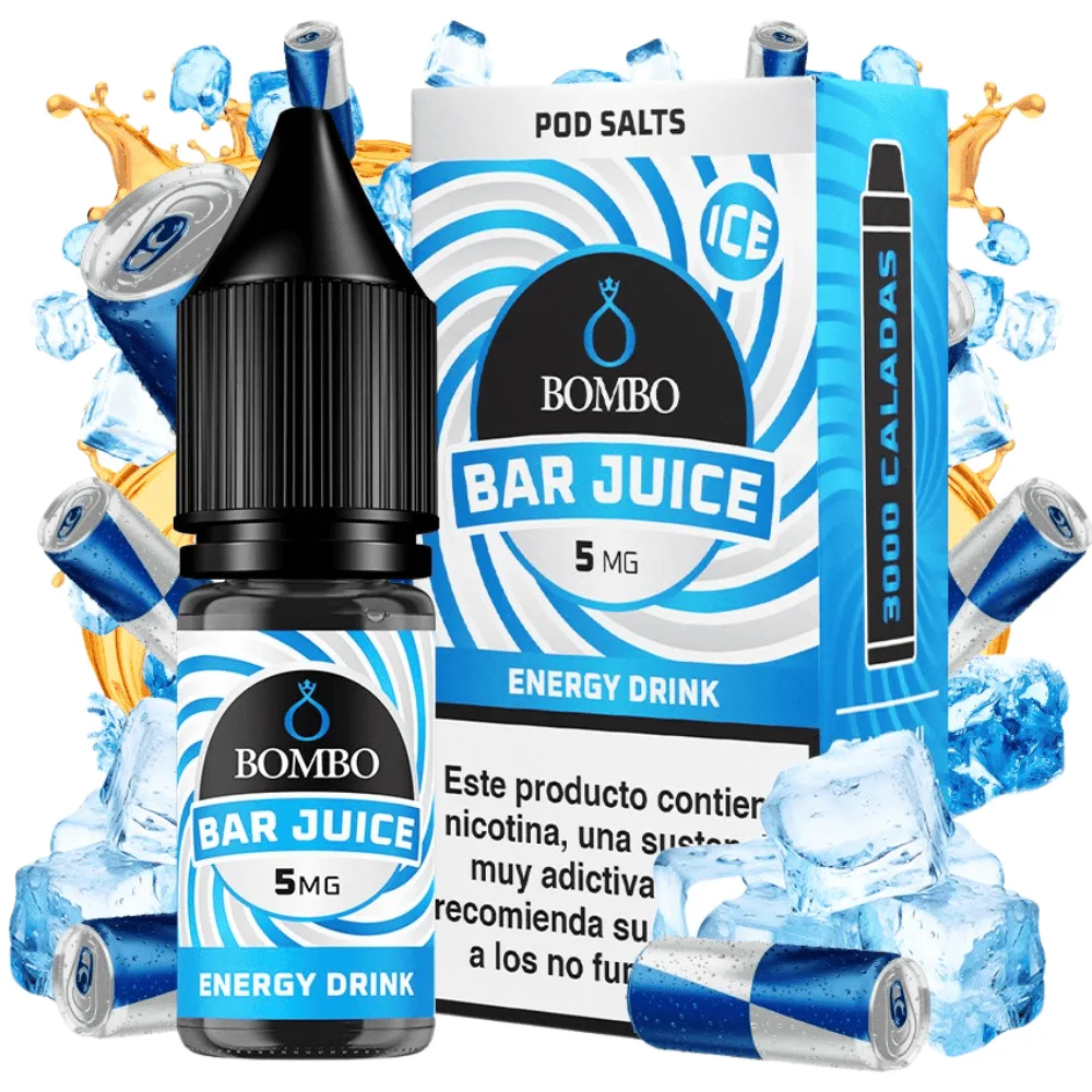 Bombo Salts Bar Juice Energy Drink Ice 10ml