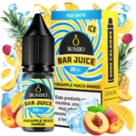 Bombo Salts Bar Juice Pineapple Peach Mango Ice 10ml