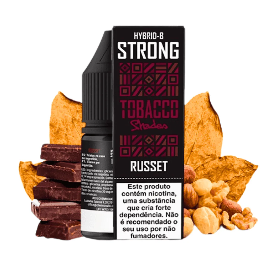 Chemnovatic Tobacco Shades Hybrids Nic Salt Russet 10ml