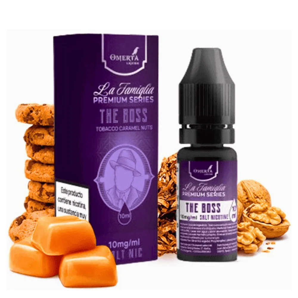 Omerta La Famiglia Salts The Boss 10ml Omerta La Famiglia Salts The Boss 10ml