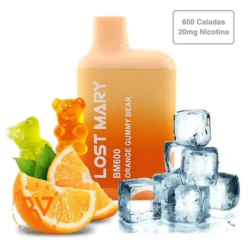 Lost Mary BM600 Orange Gummy Bear Lost Mary BM600 Orange Gummy Bear