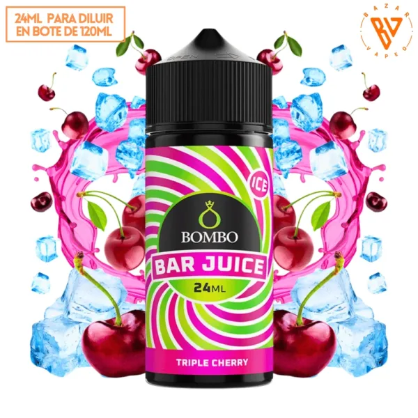 Aroma Bombo Bar Juice Triple Cherry Ice 24ml