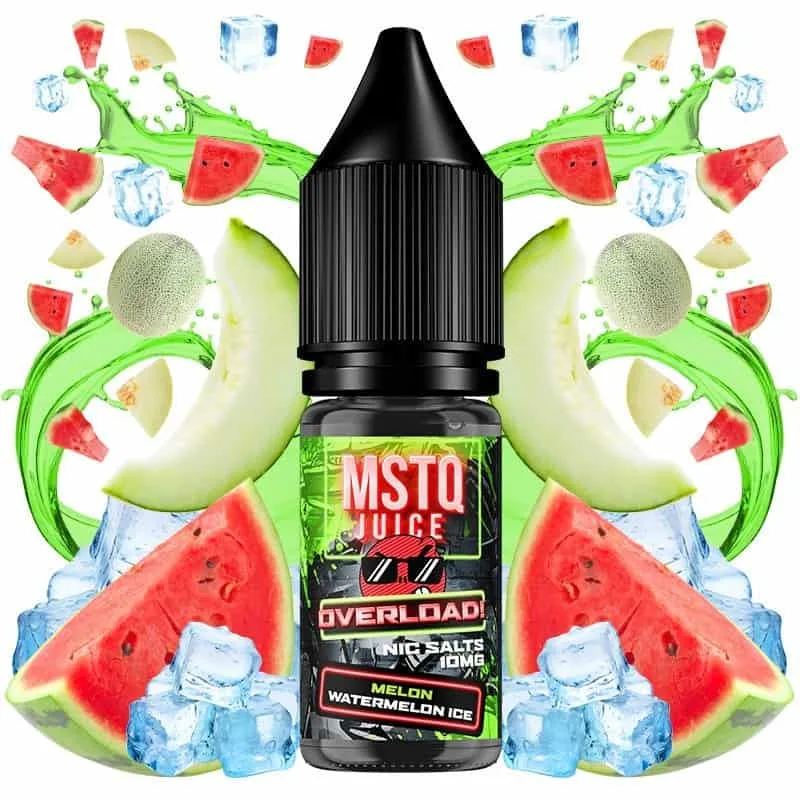 MSTQ Juice Overload Salts Melon Watermelon Ice 10ml MSTQ Juice Overload Salts Melon Watermelon Ice 10ml