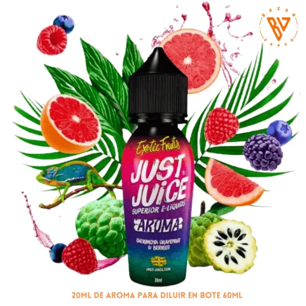 Aroma Just Juice Cherimoya Grapefruit And Berries 20ml