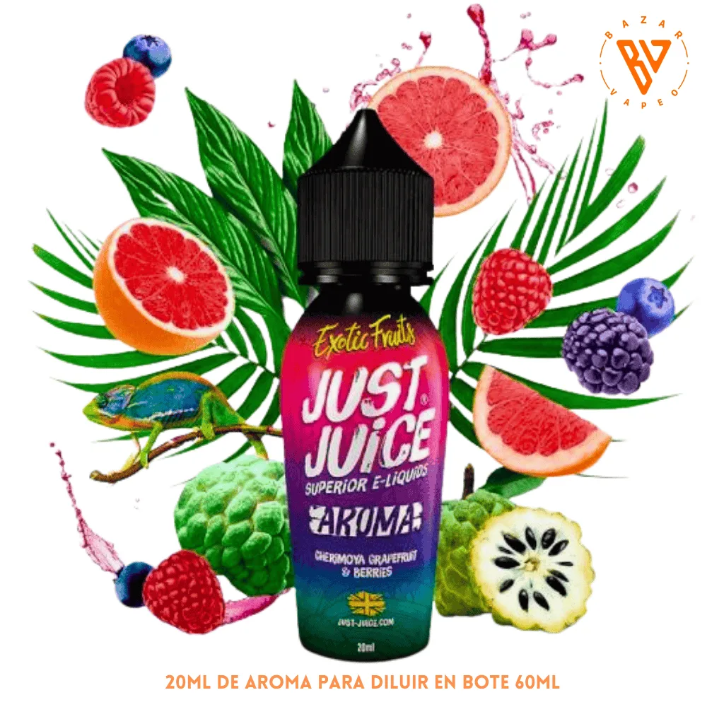 Aroma Just Juice Cherimoya Grapefruit And Berries 20ml Aroma Just Juice Cherimoya Grapefruit And Berries 20ml
