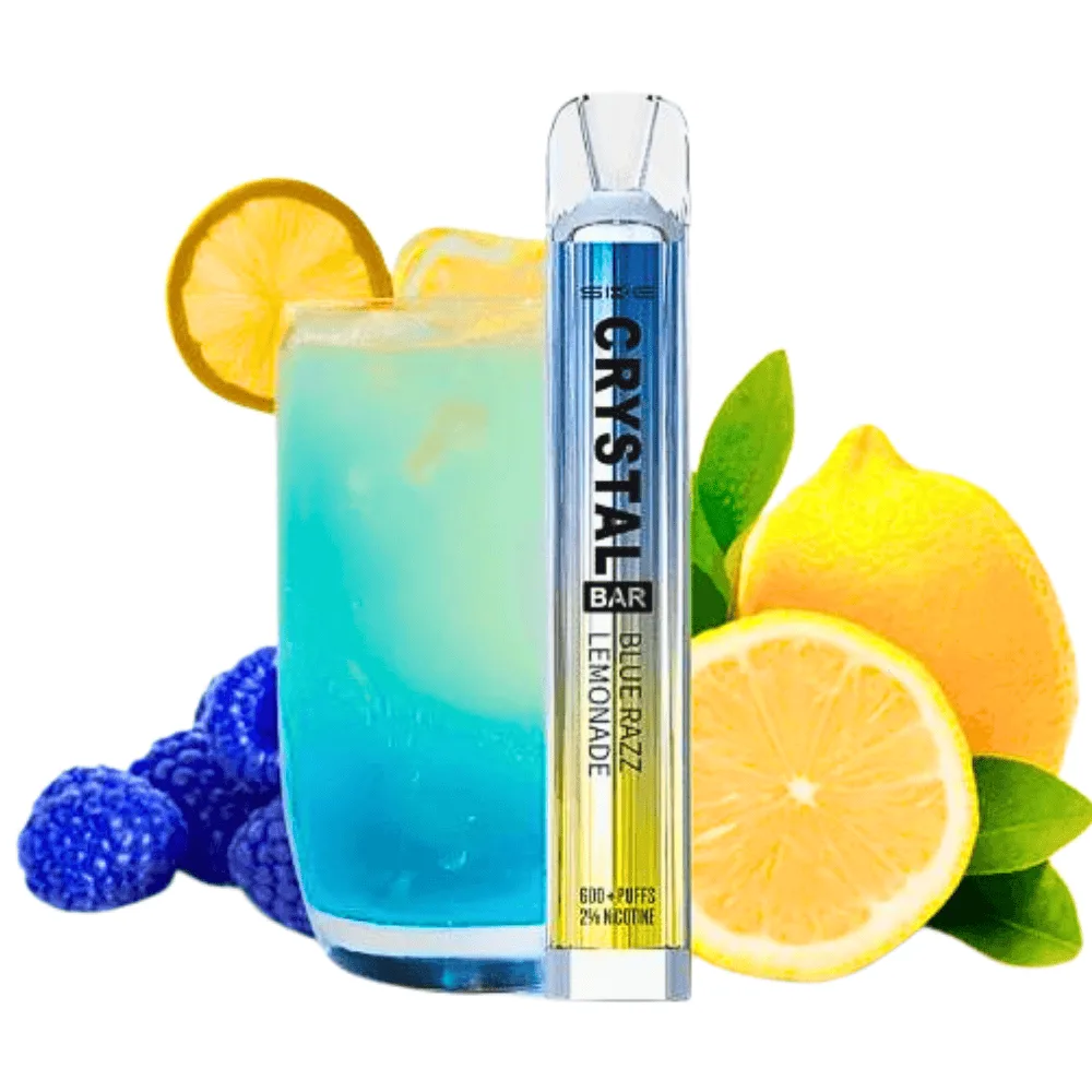 Ske Crystal Bar Blue Razz Lemonade Ske Crystal Bar Blue Razz Lemonade