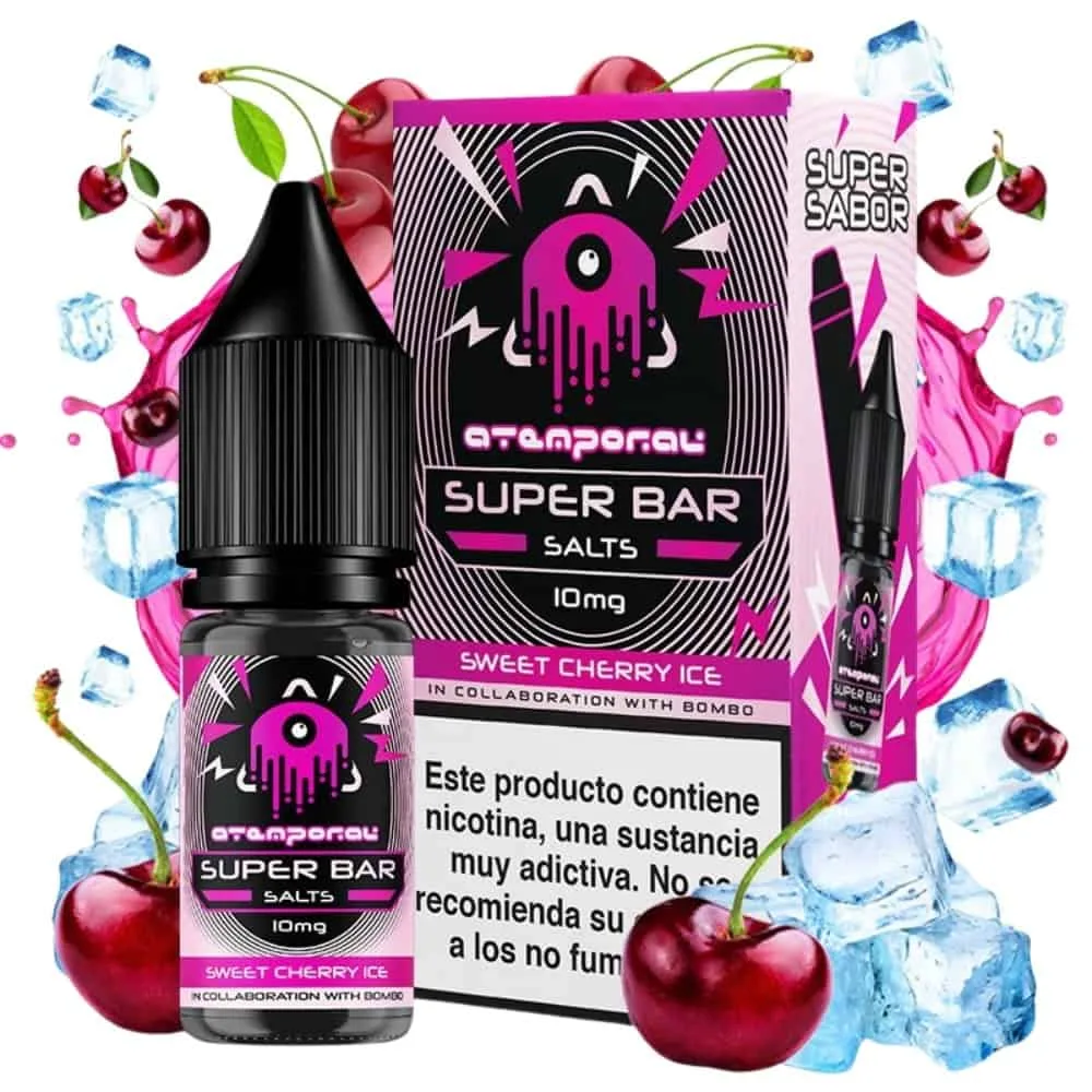 TMF Atemporal Super Bar Salts Sweet Cherry Ice 10ml TMF Atemporal Super Bar Salts Sweet Cherry Ice 10ml