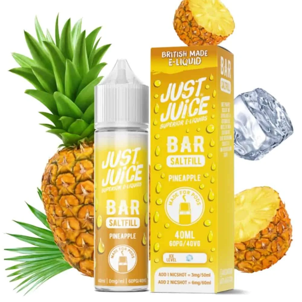 Just Juice Bar Pinneaple 40ml Just Juice Bar Pinneaple 40ml