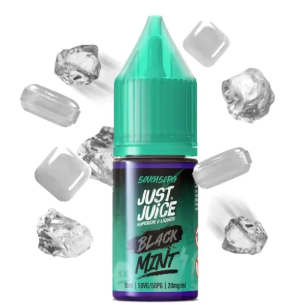 Just Juice Mint Range Salts Black 10ml