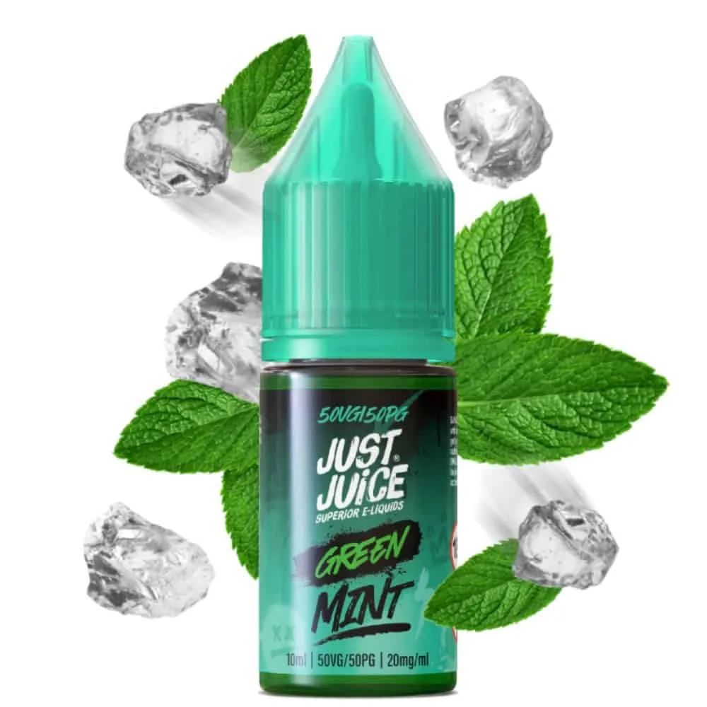 Just Juice Mint Range Salts Green 10ml Just Juice Mint Range Salts Green 10ml