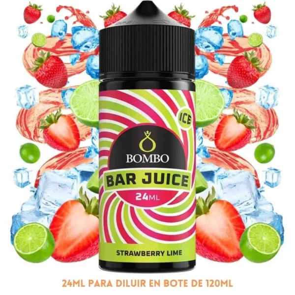 Aroma Bombo Bar Juice Strawberry Lime Ice 24ml