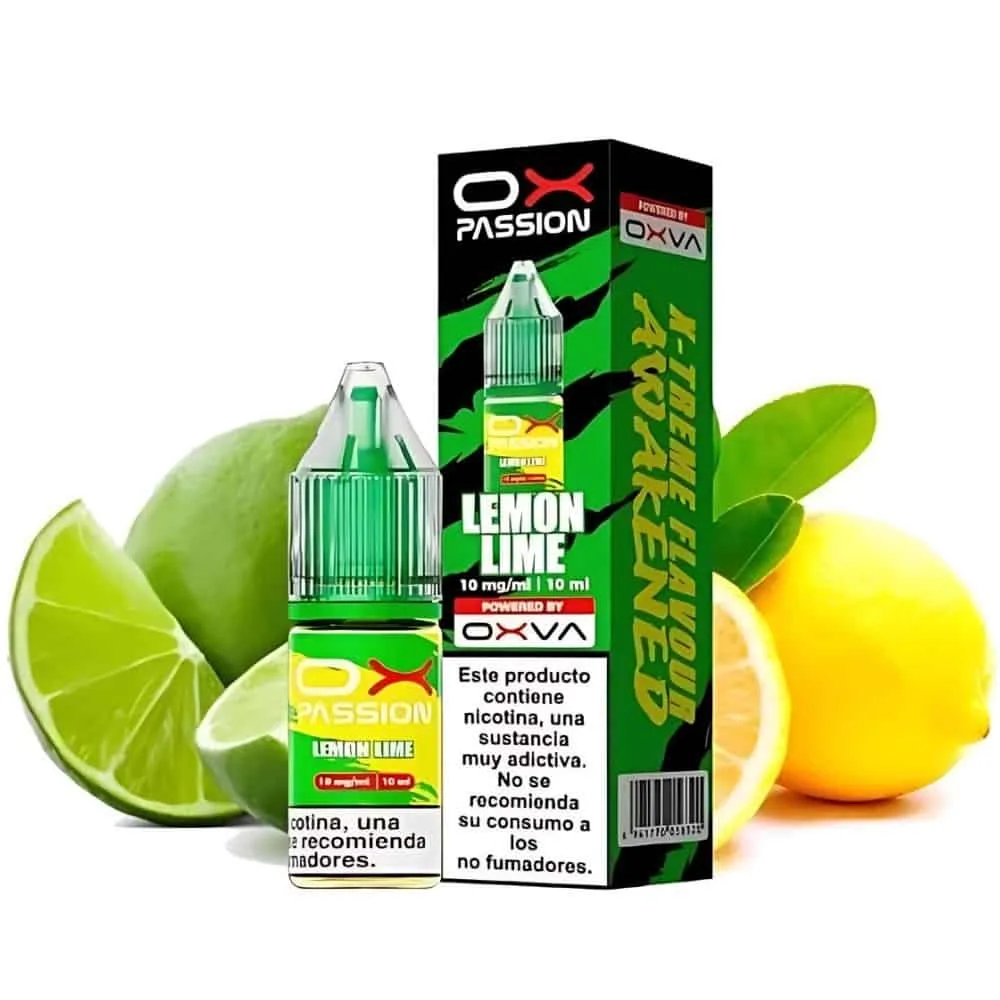 Oxva OX Passion Salts Lemon Lime 10ml