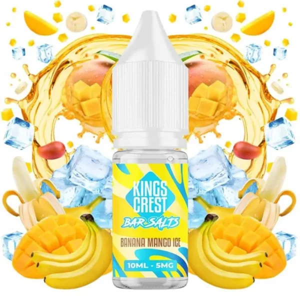 Kings Crest Salts Banana Mango Ice 10ml