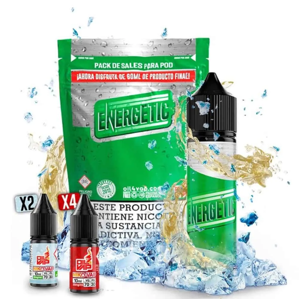Pack Oil4Vap Sales Energetic 60ml Pack Oil4Vap Sales Energetic 60ml