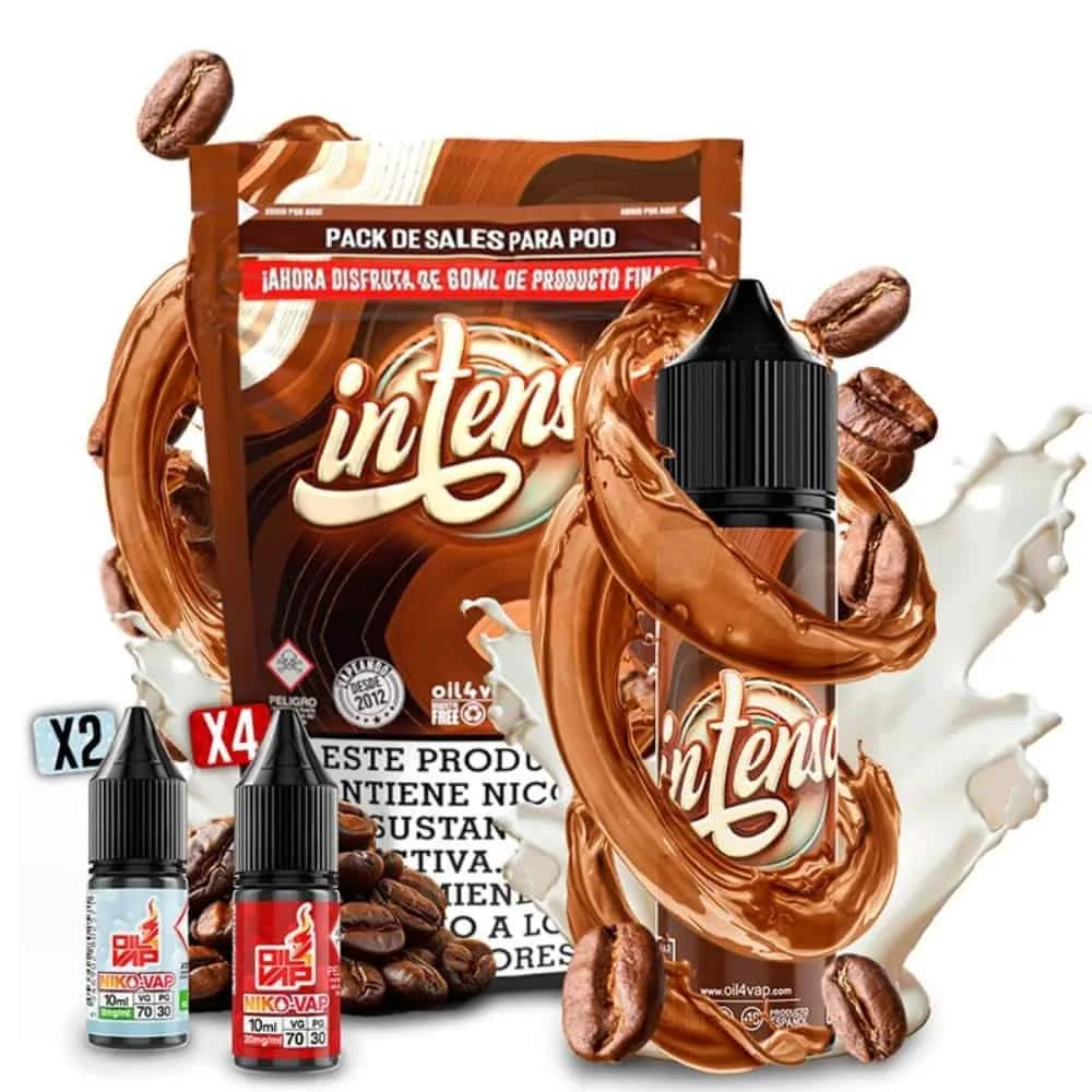 Pack Oil4Vap Sales Intenso 60ml Pack Oil4Vap Sales Intenso 60ml