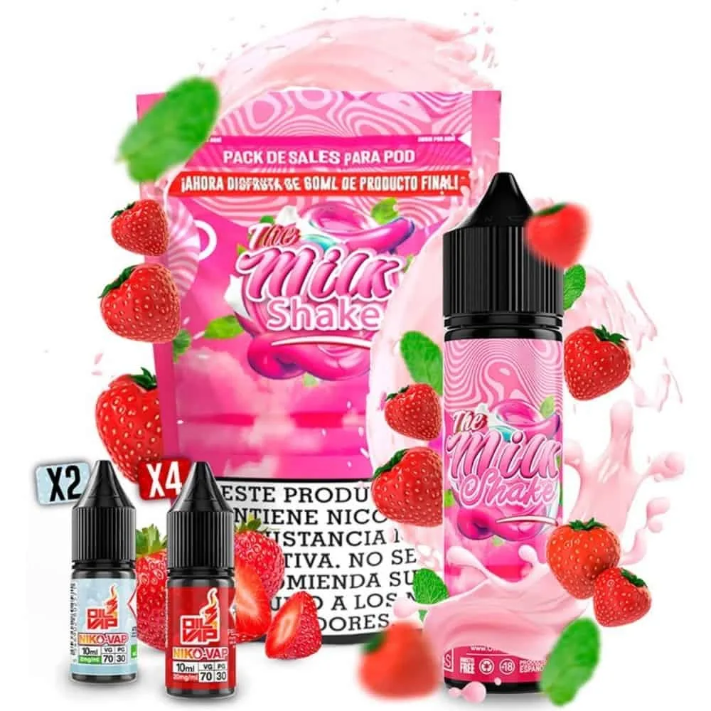 Pack Oil4Vap Sales The Milk Shake 60ml Pack Oil4Vap Sales The Milk Shake 60ml