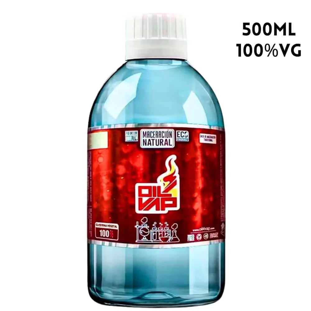 Oil4Vap Base Glicerina 500ml Oil4Vap Base Glicerina 500ml