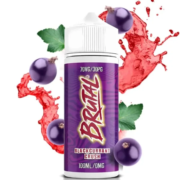Just Juice Brutal Blackcurrant Crush 100ml