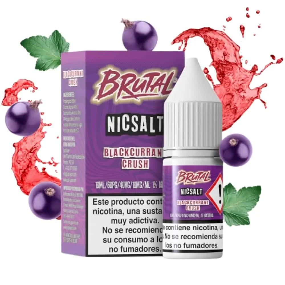 Just Juice Sales Brutal Blackcurrant Crush 10ml Just Juice Sales Brutal Blackcurrant Crush 10ml