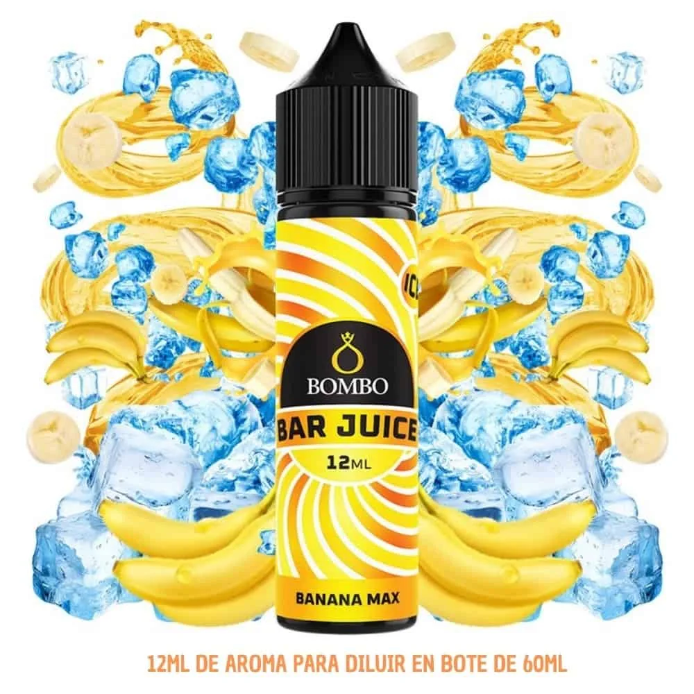 Aroma Bombo Bar Juice Banana Max Ice 12ml Aroma Bombo Bar Juice Banana Max Ice 12ml