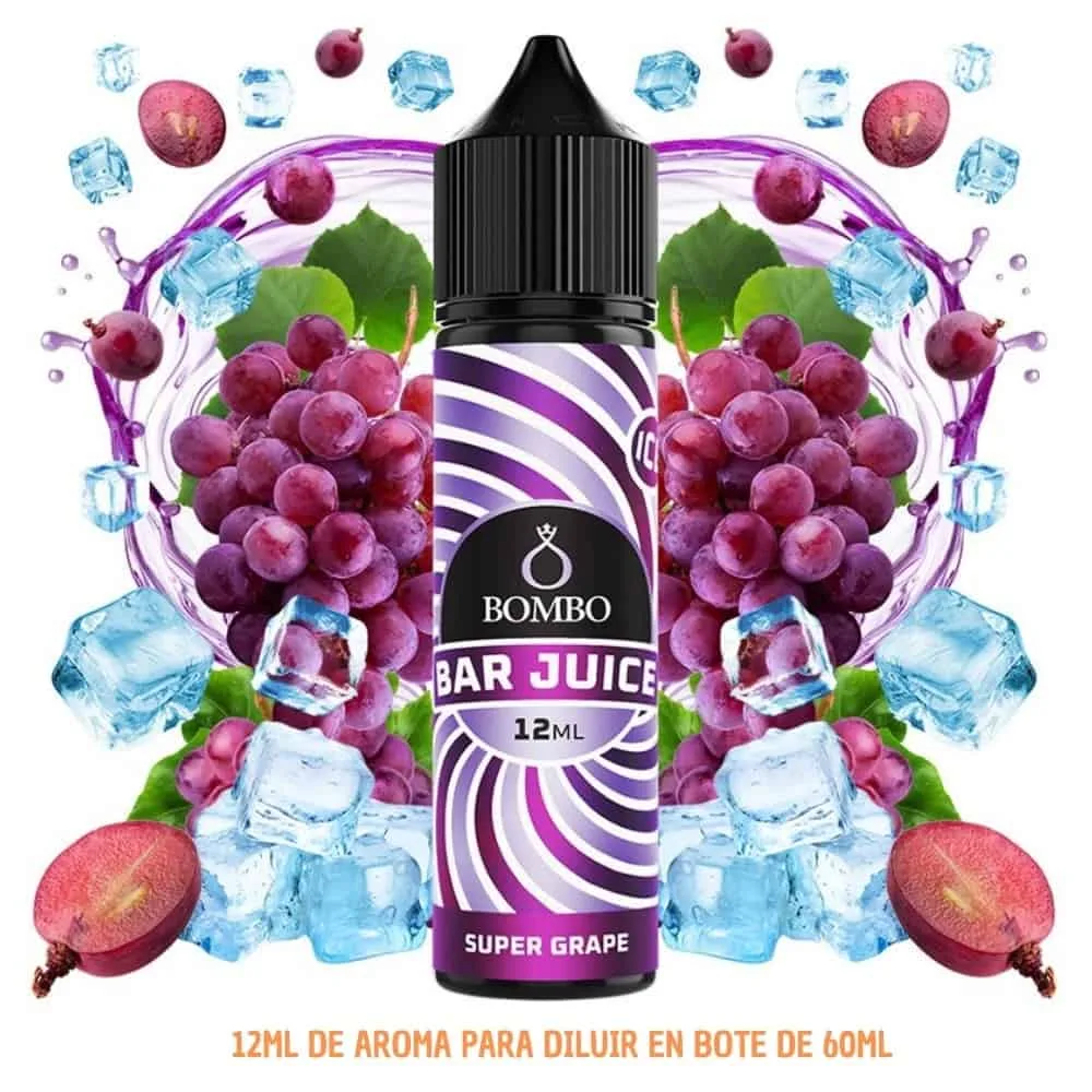 Aroma Bombo Bar Juice Super Grape Ice 12ml Aroma Bombo Bar Juice Super Grape Ice 12ml